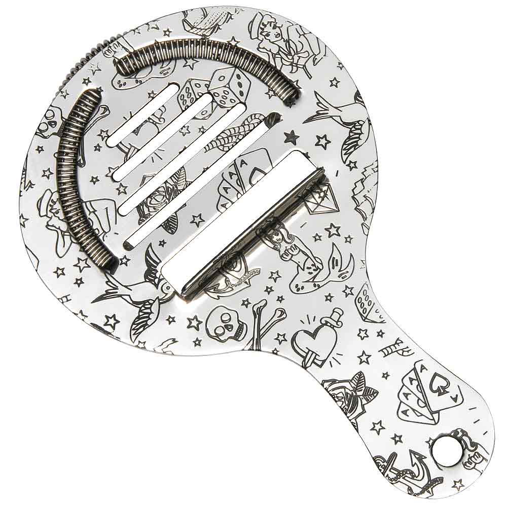 Urban Bar Tattoo Coley Cocktail Strainer