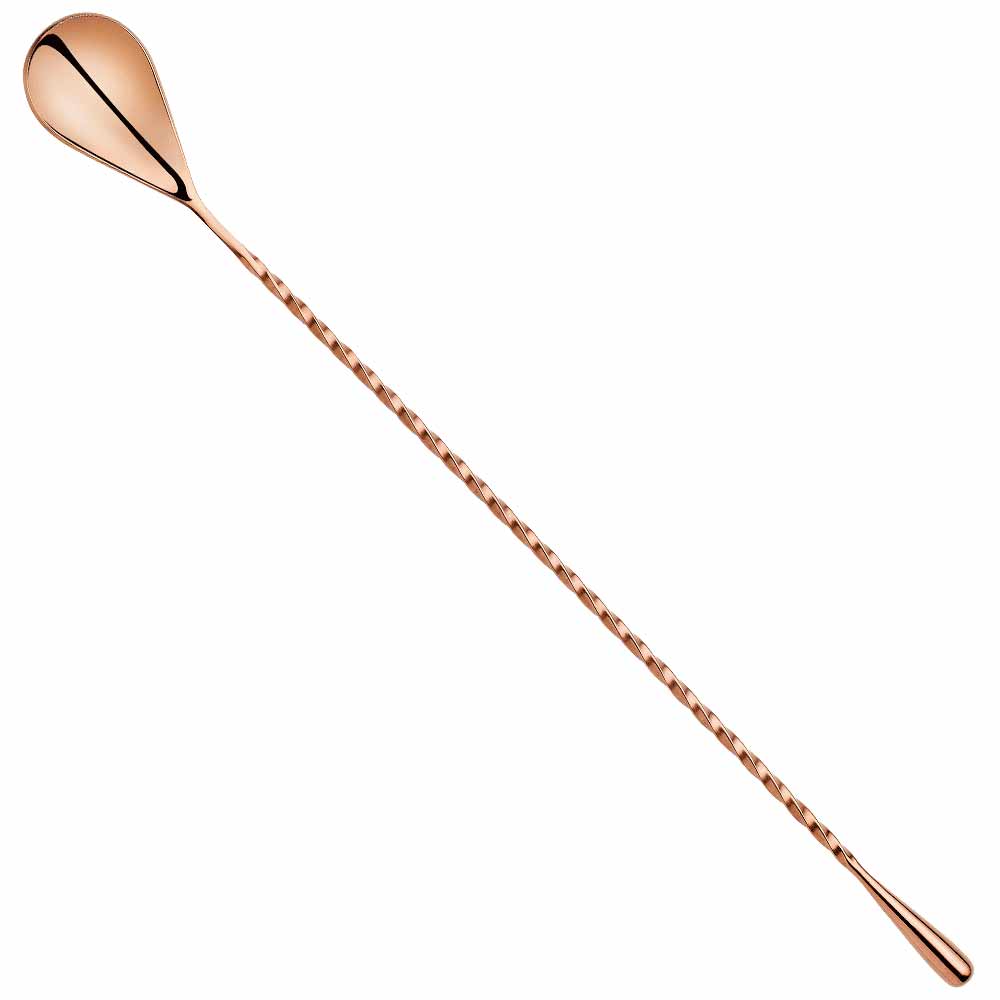 Drop Rose Gold Bar Spoon 30cm