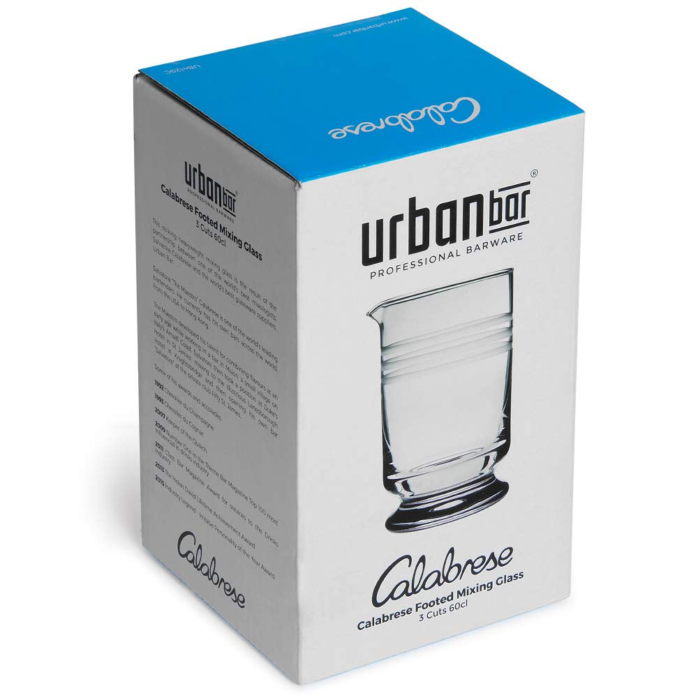 Calabrese Bicchiere da Mixing per Cocktail con Piede 3 Cuts 60cl