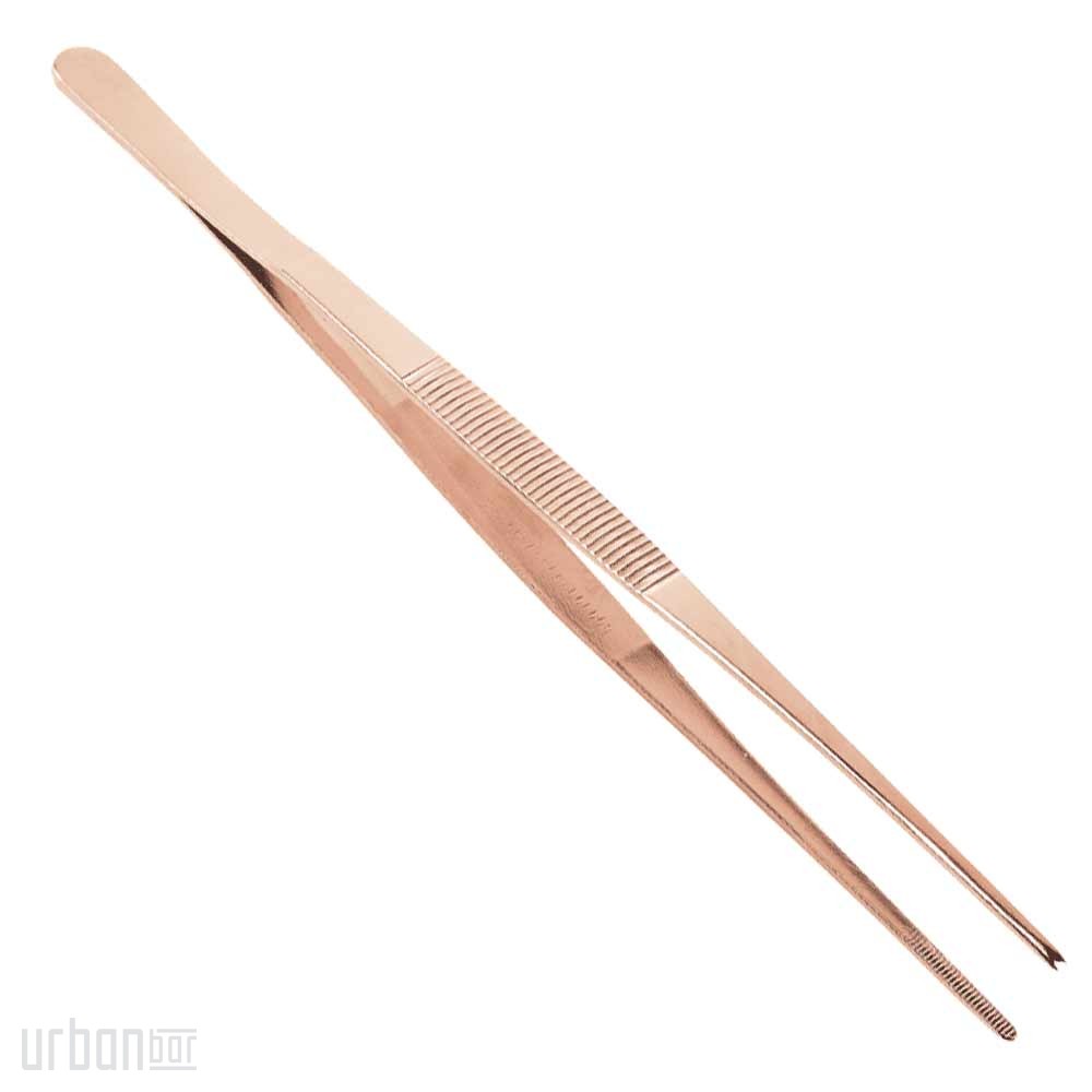 Pinzas largas de cobre para guarnición de 25 cm