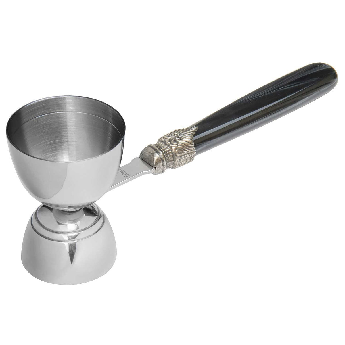 Classico jigger martellato in acciaio inox 25ml/50ml