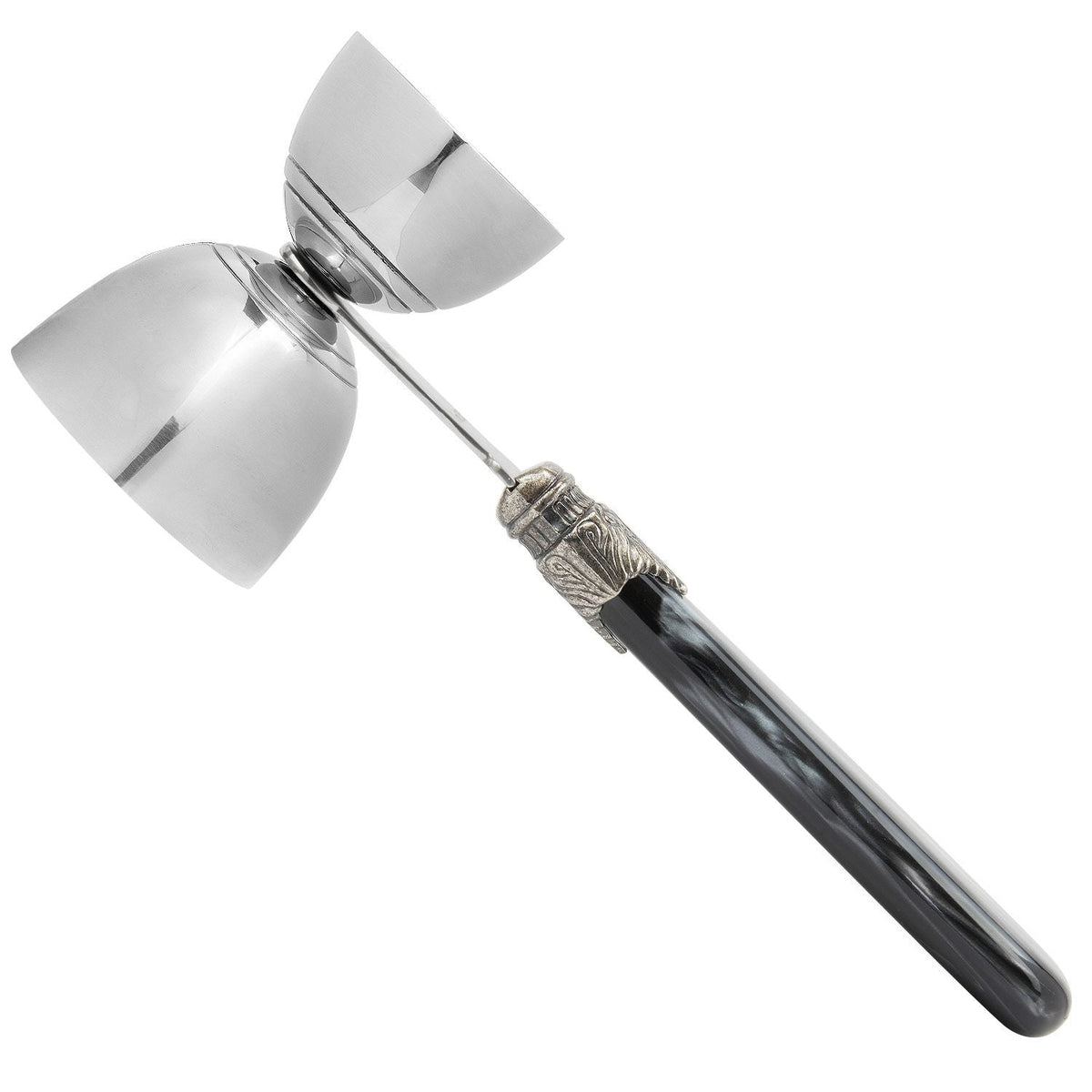 Classico jigger martellato in acciaio inox 25ml/50ml