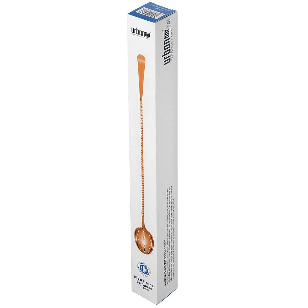Cuchara coladora de cobre Biloxi de 34,5 cm