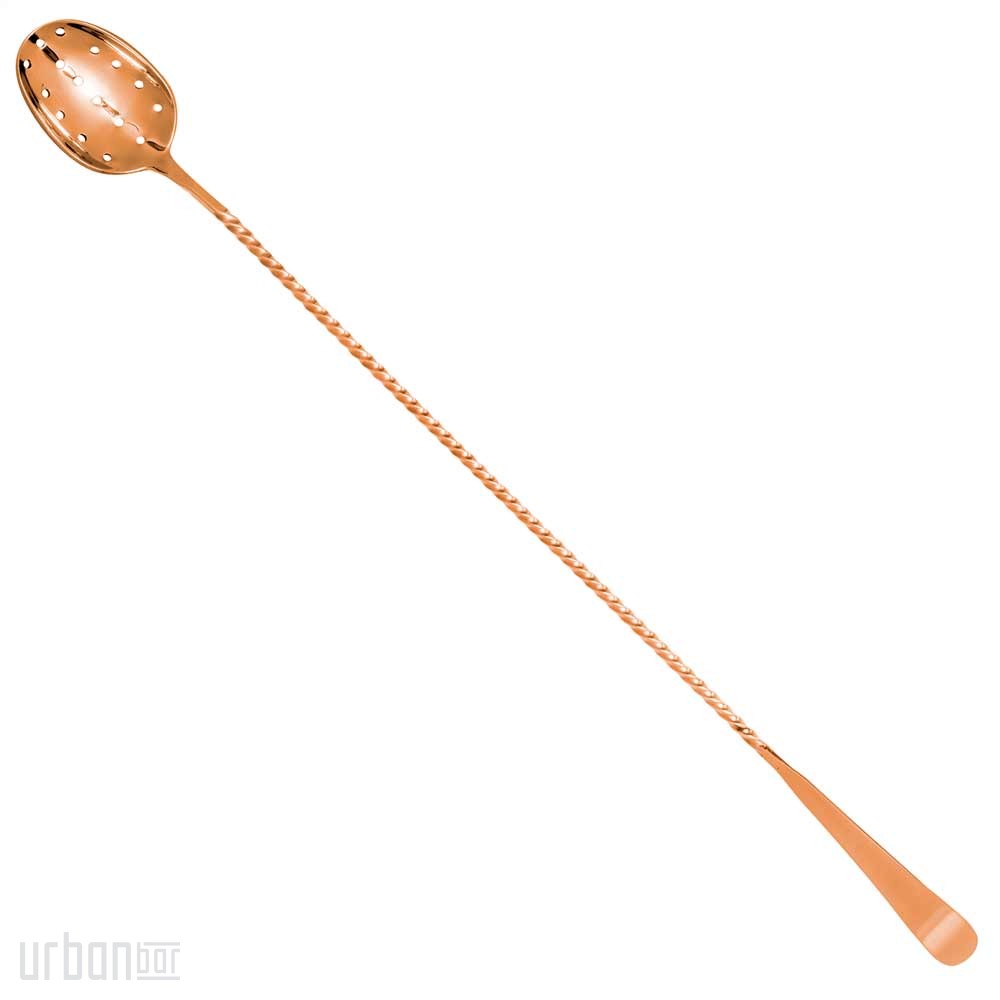 Cuchara coladora de cobre Biloxi de 34,5 cm
