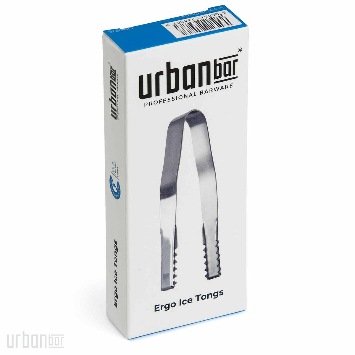 Pince à glace en acier inoxydable Ergo 12 cm