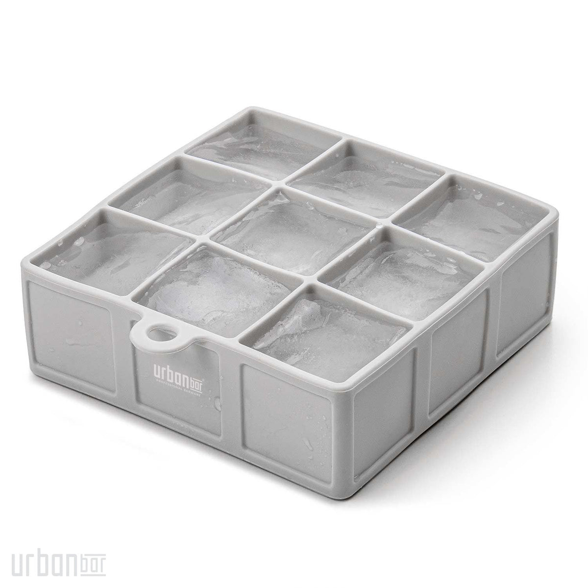 Bandeja de silicona para cubitos de hielo (9 cubitos)