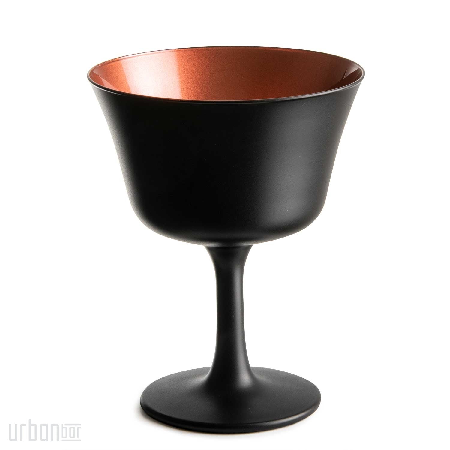 Copa de cóctel de champán negro Copa 20 cl Oro Nero Fizz