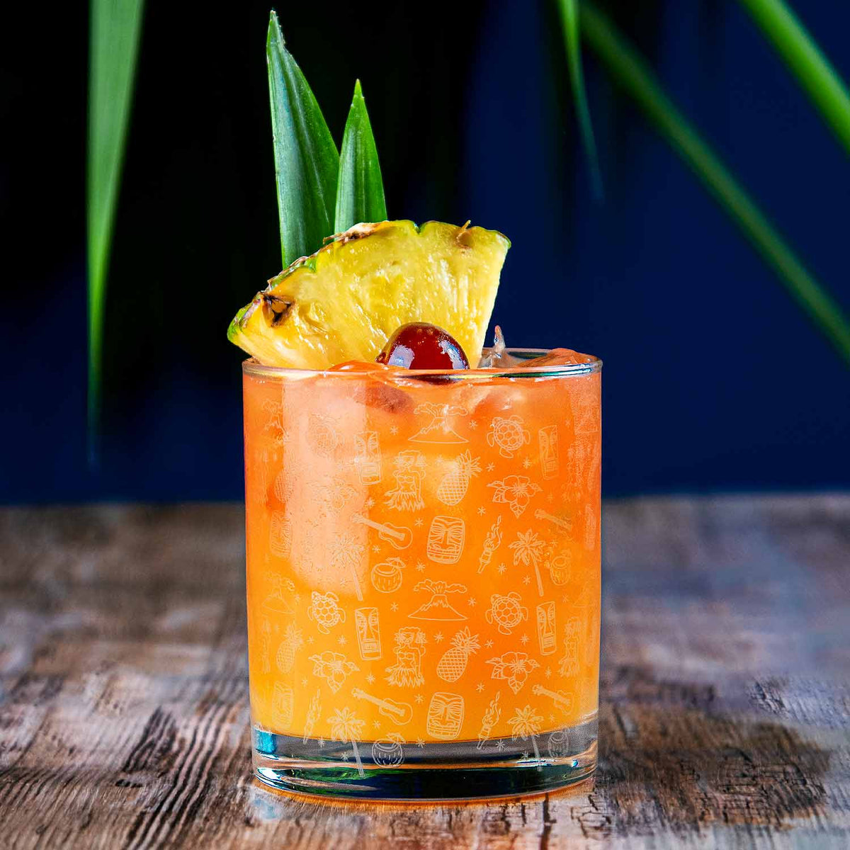 Tumbler Old Fashioned Tiki 25 cl