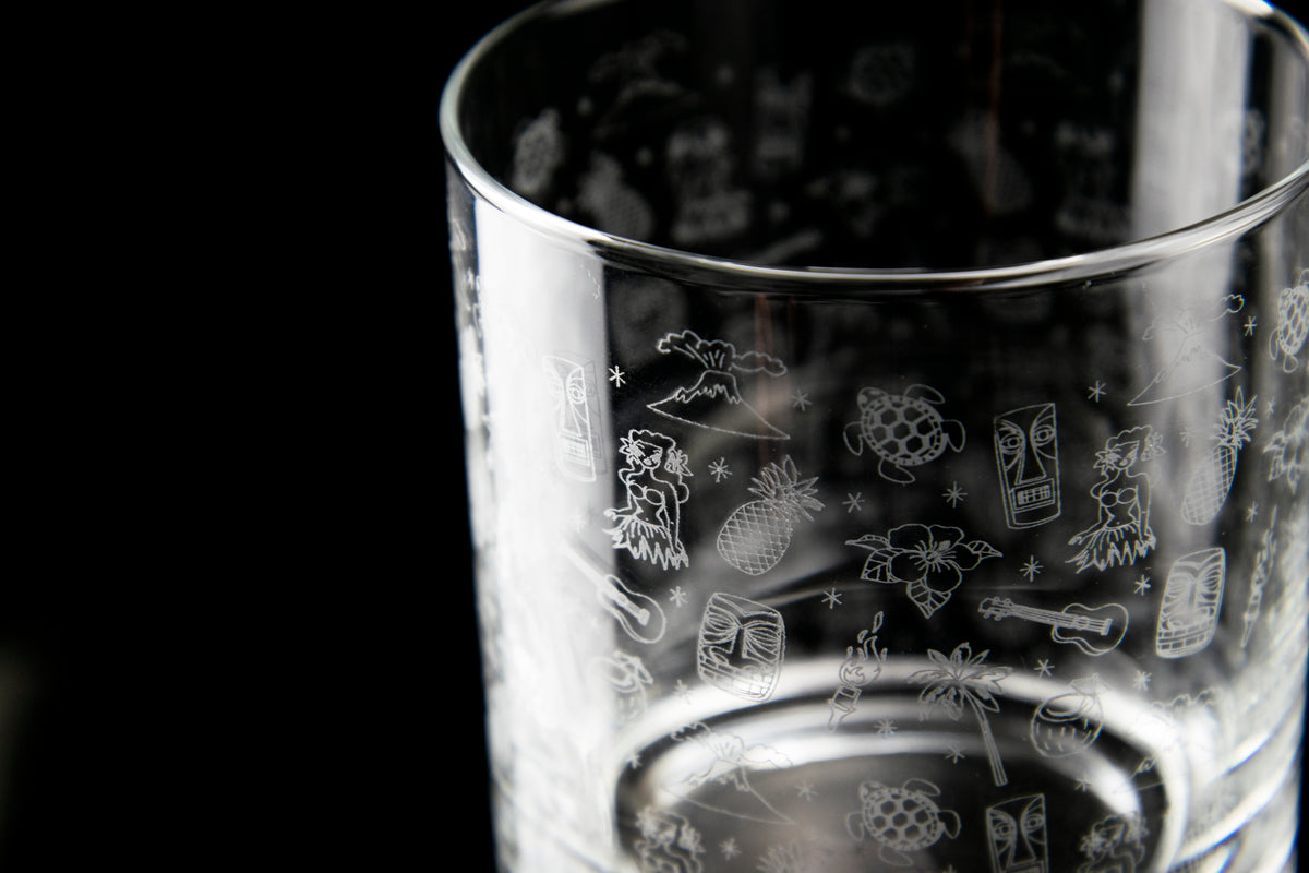Tumbler Old Fashioned Tiki 25 cl
