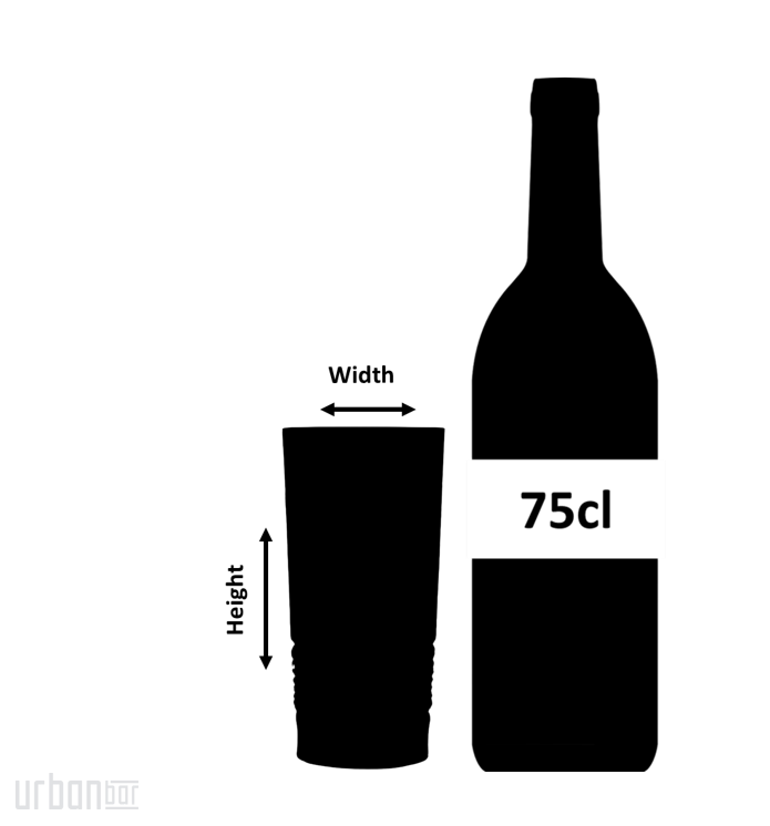 Vaso highball Classico Margot 35cl, caja de 2