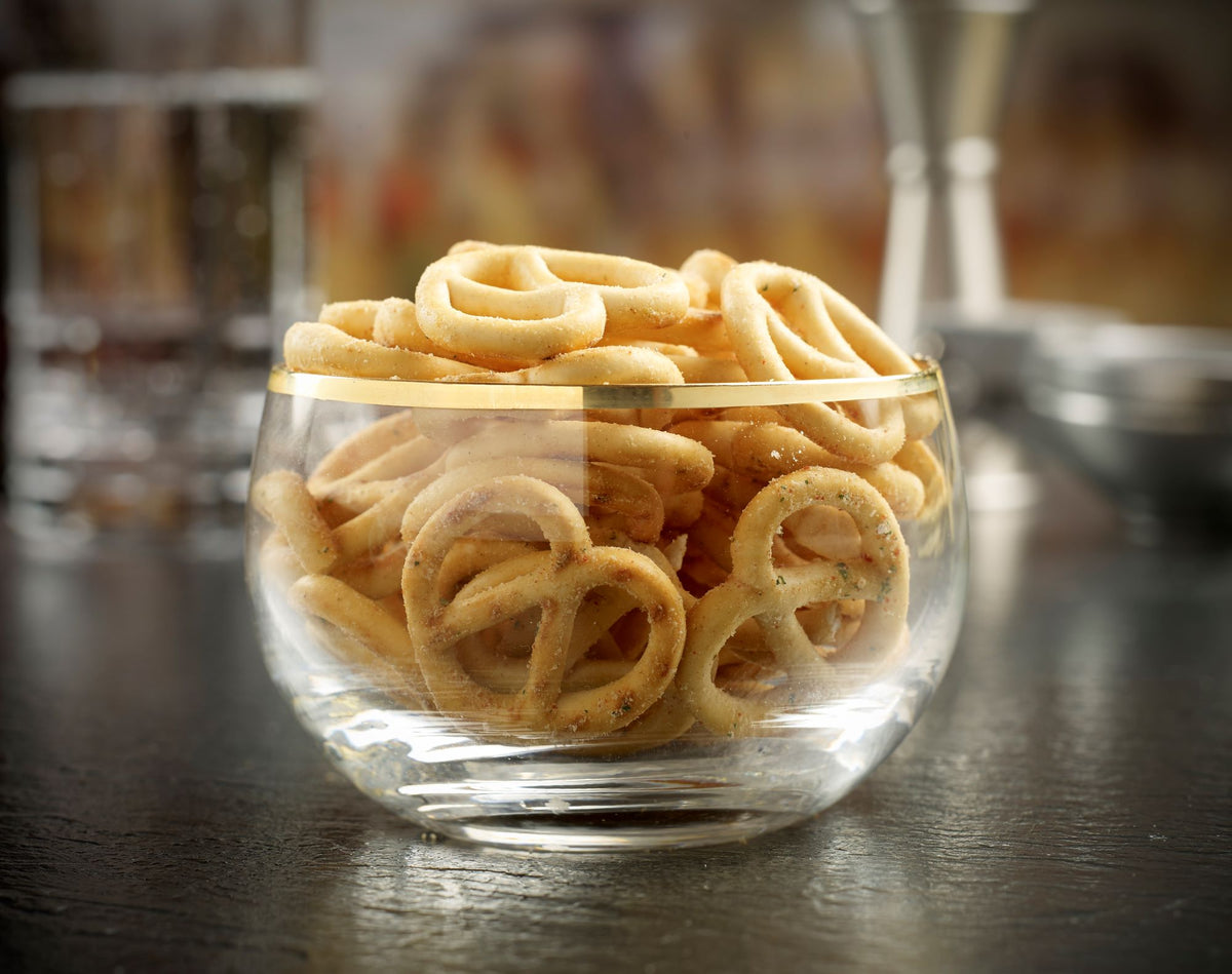 Ciotola Bits con bordo dorato 30cl