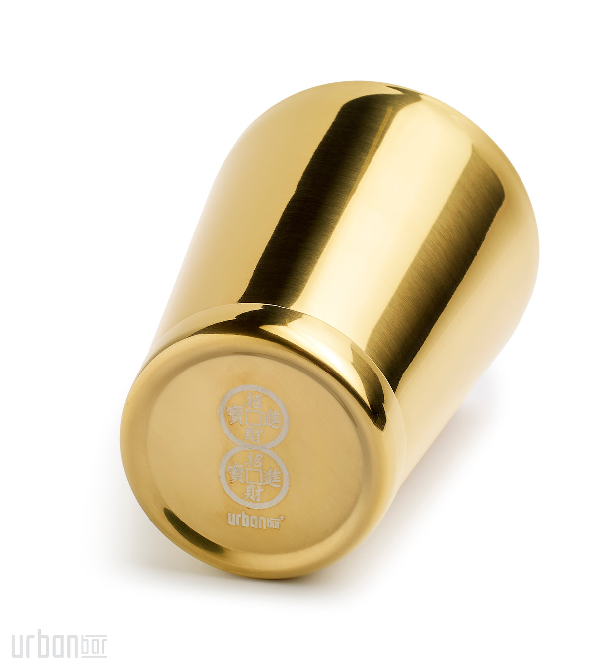 Yansheng Shaker tin-on-tin chapado en oro con peso 85cl