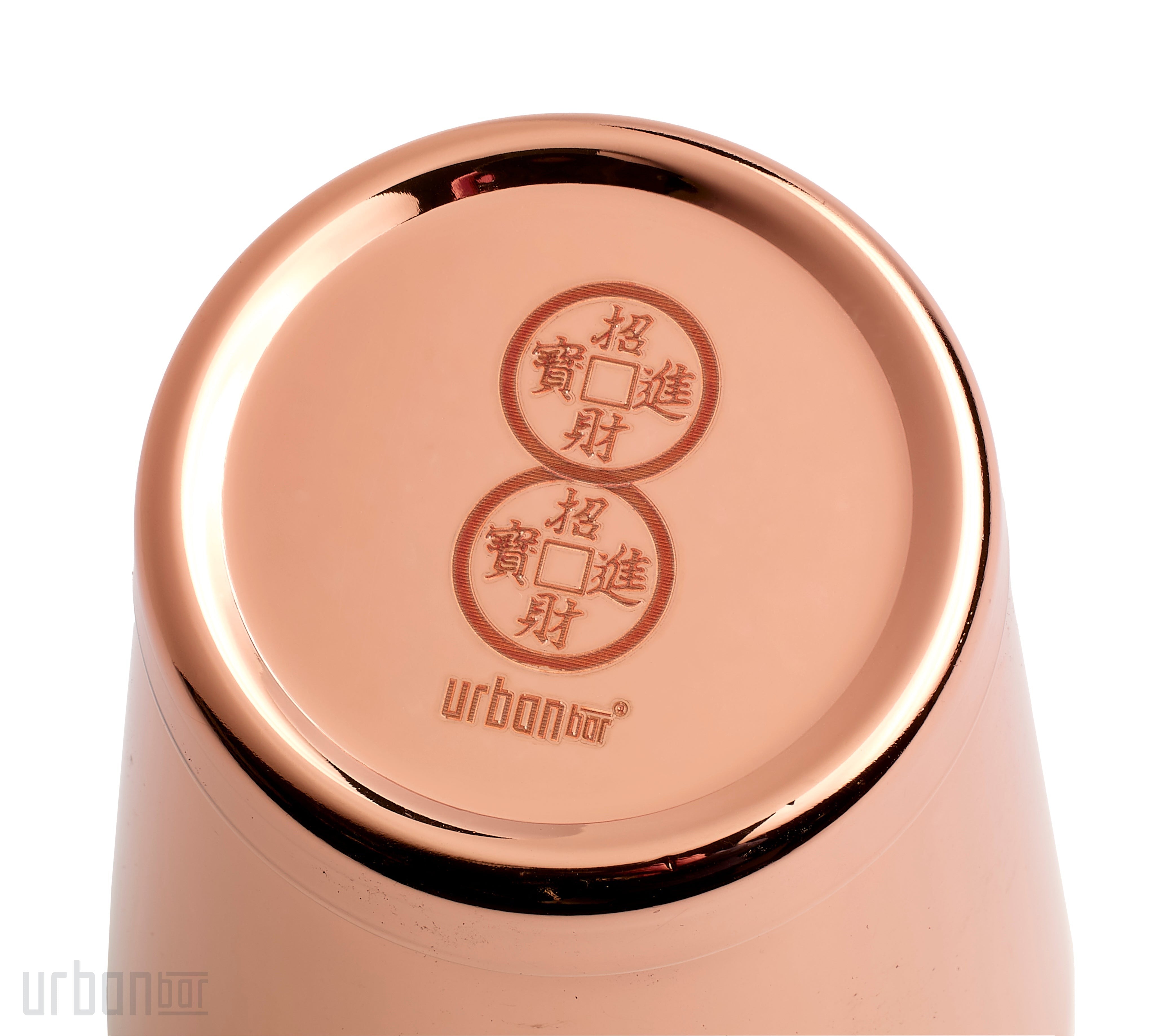 Yansheng Shaker ponderado chapado en cobre, estaño sobre estaño, 85cl