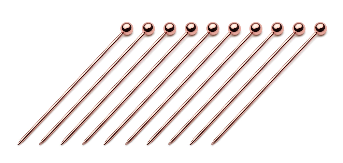 Copper Cocktail Pick Set of 10 – Urban Bar