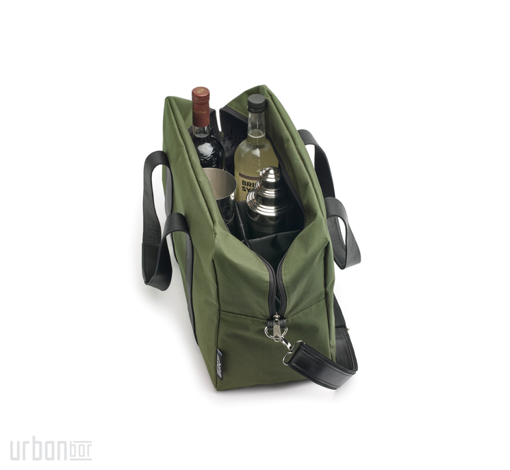 Bolsa de herramientas color verde oscuro