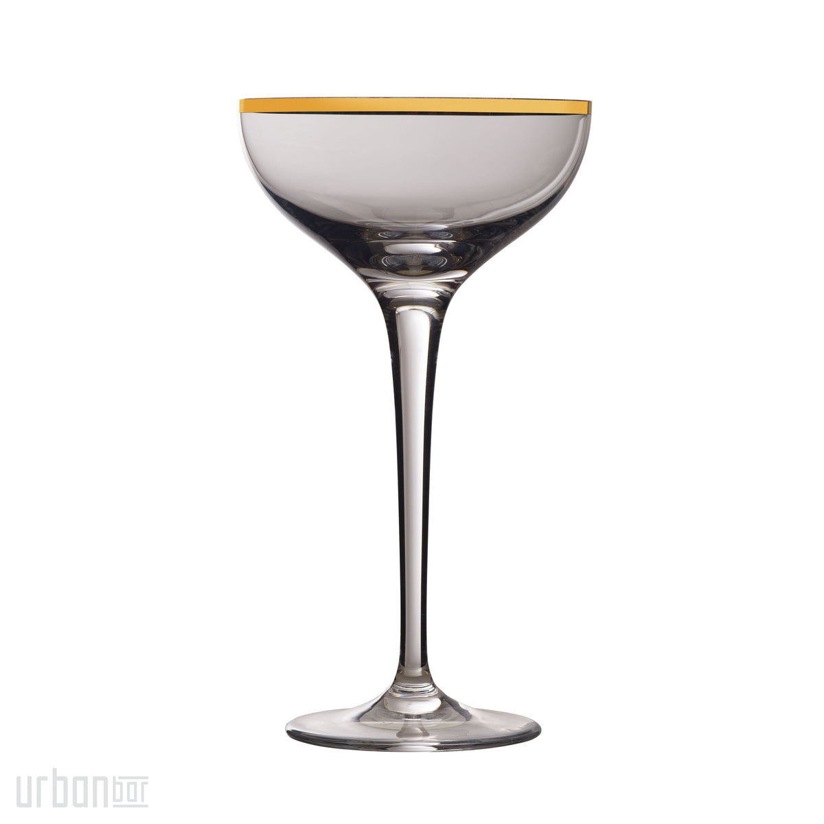 Copa coupe Alto con borde dorado 18cl - B4