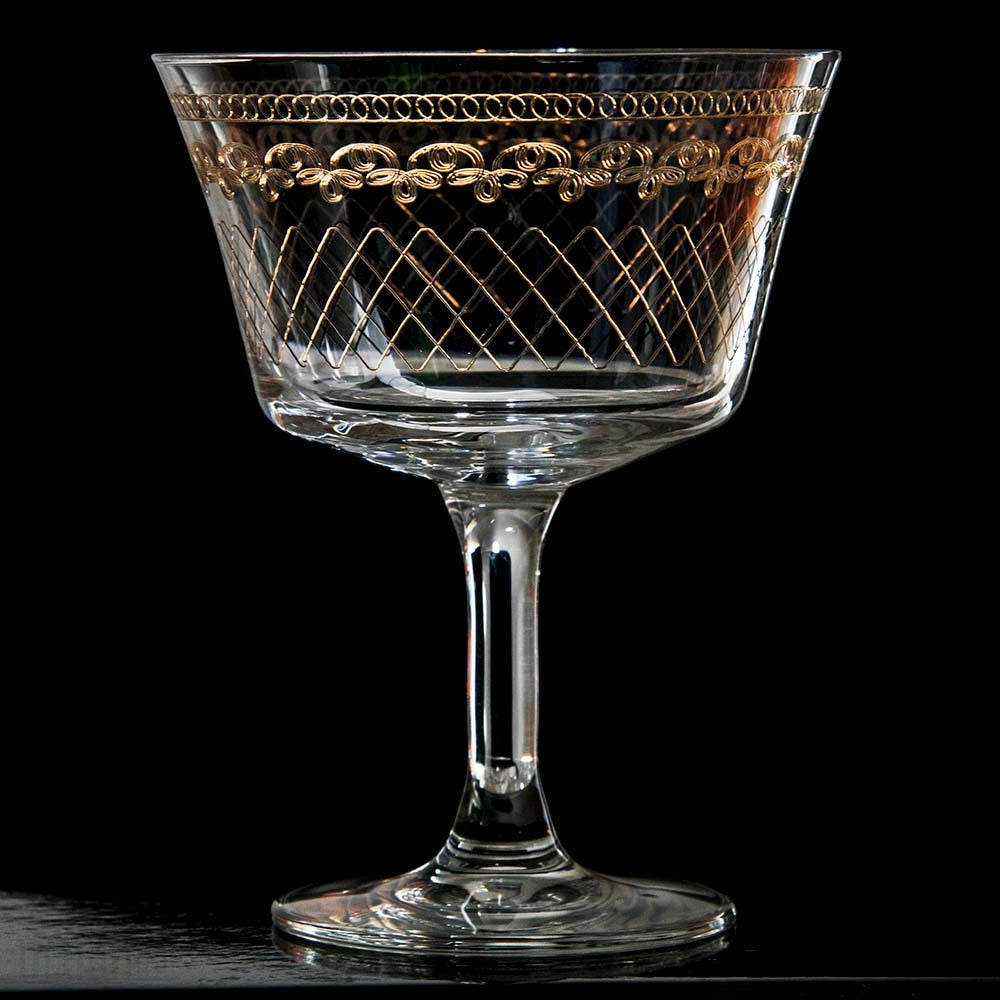 Copa de cóctel Fizz Gold 1910 Coupe de 20 cl
