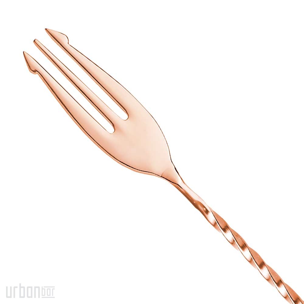 Kupfer-Trident-Barlöffel 30 cm