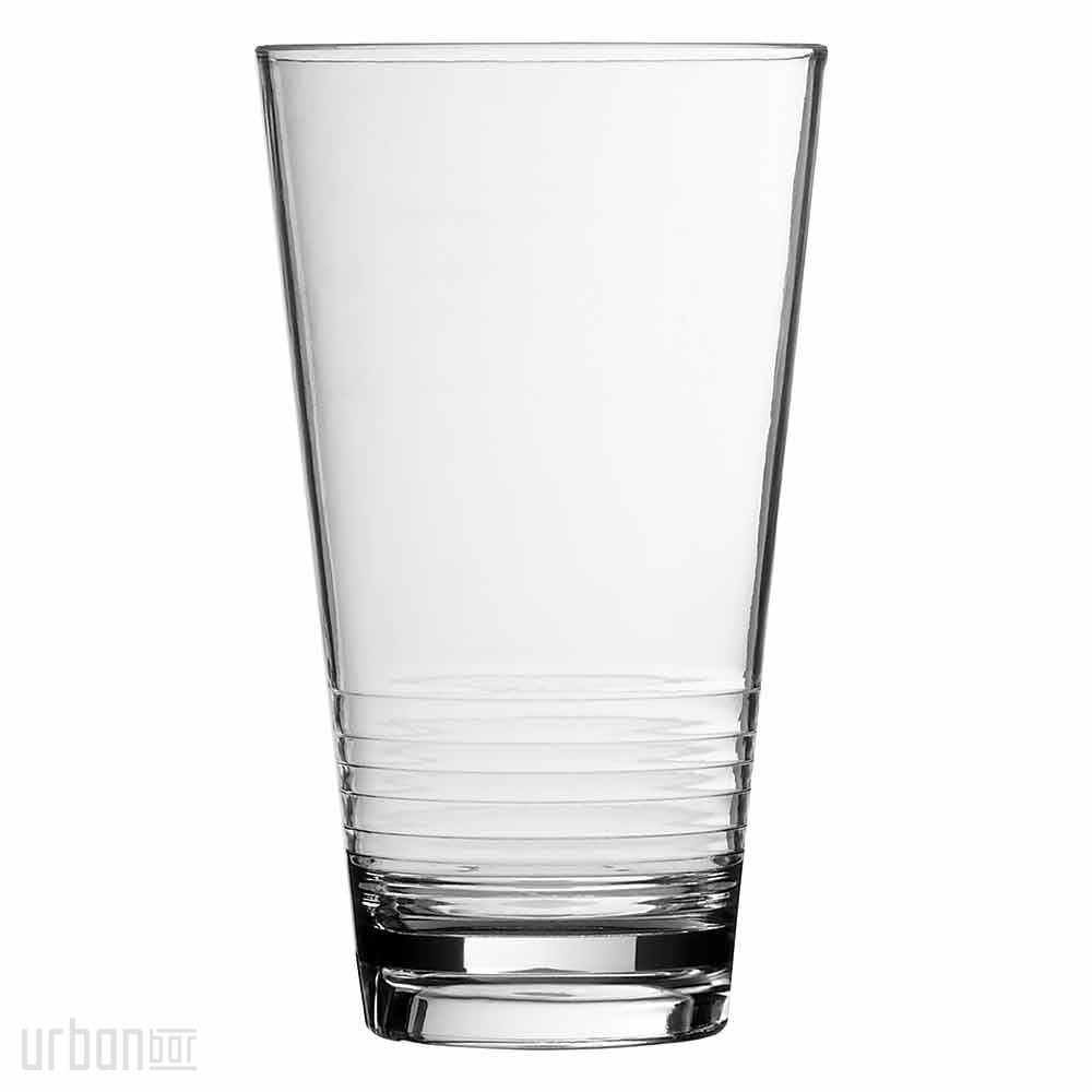 Vaso alto apilable de plástico de 38 cl