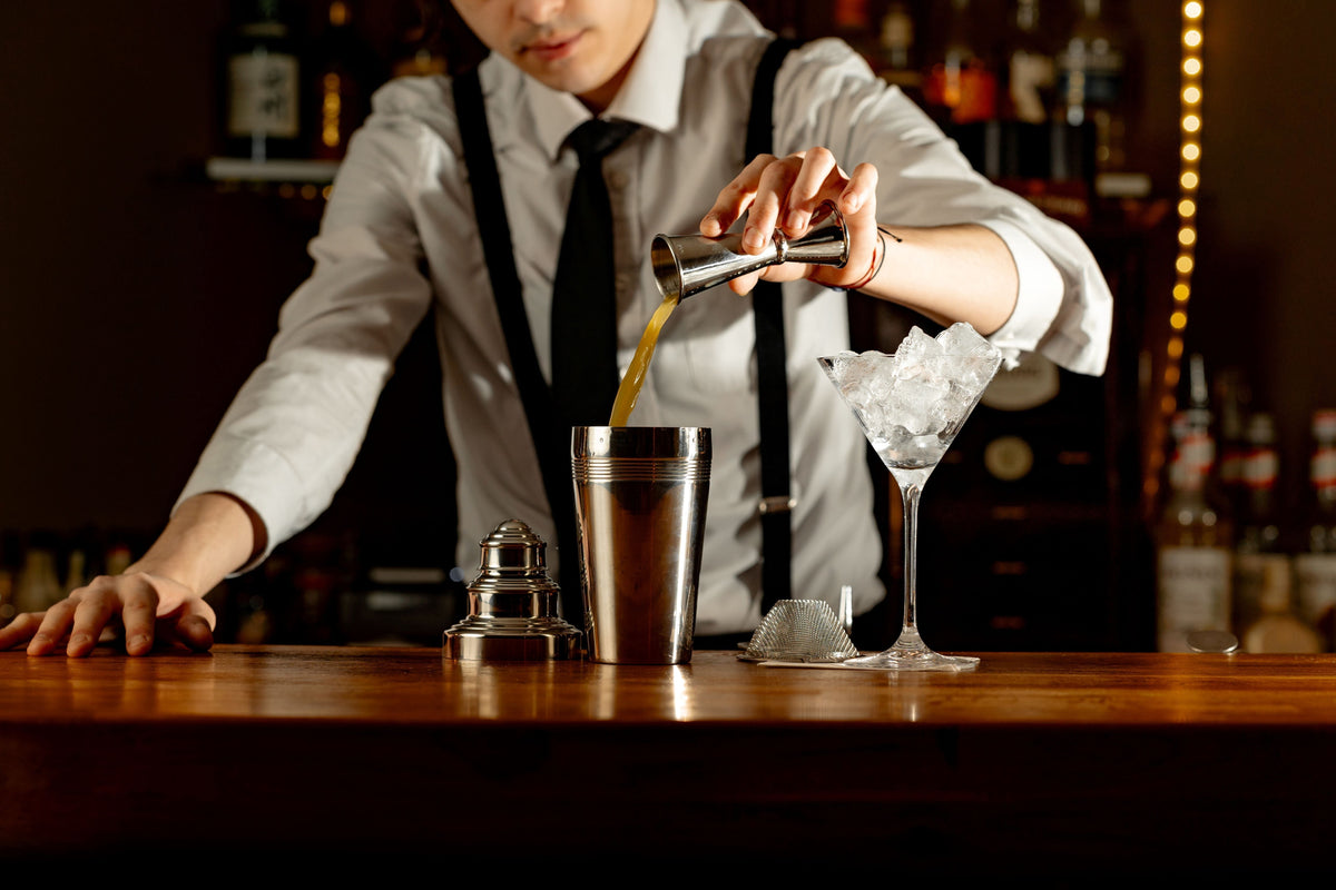 Vaso medidor de acero inoxidable Ginza de 25 ml/50 ml