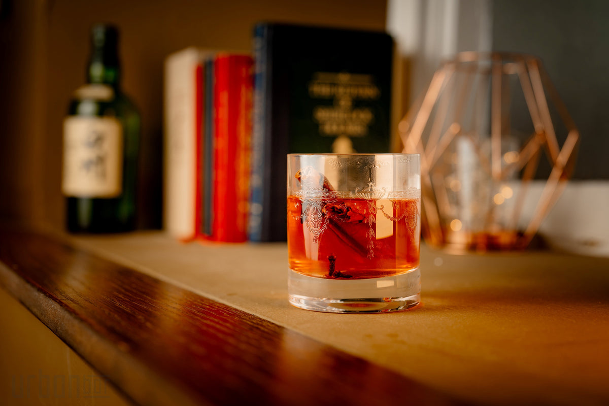 Vaso Old Fashioned de 30 cl, año 1890