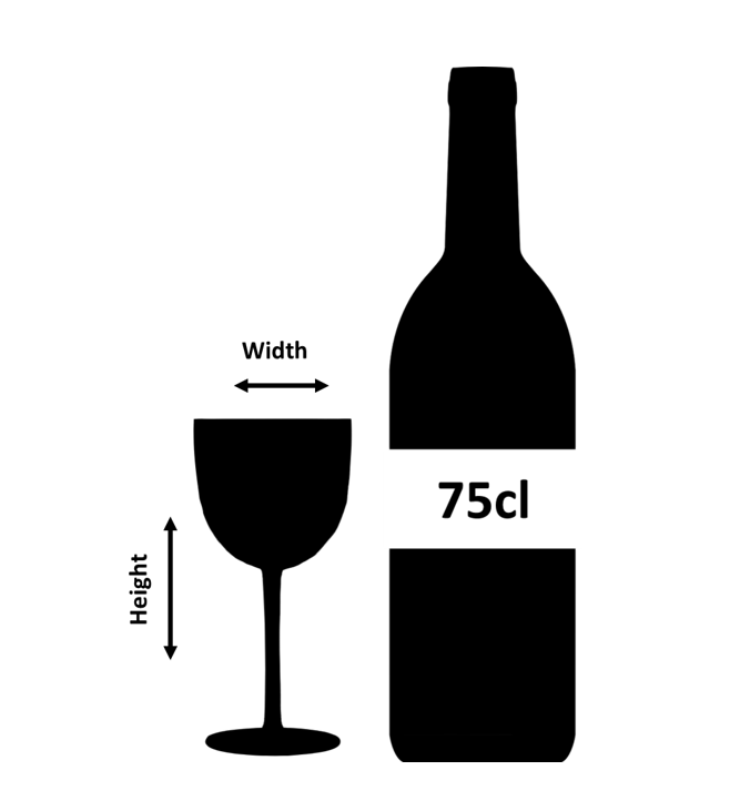 Retro Nick & Nora Cocktail Glass 17cl- Box 4