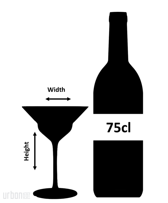 Verre à cocktail Martini Calabrese 15cl