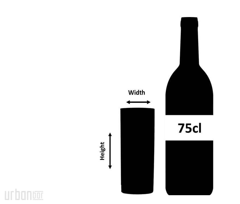Vaso alto Tattoo de 30 cl