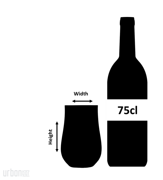 Vaso alto Urbino de 45 cl