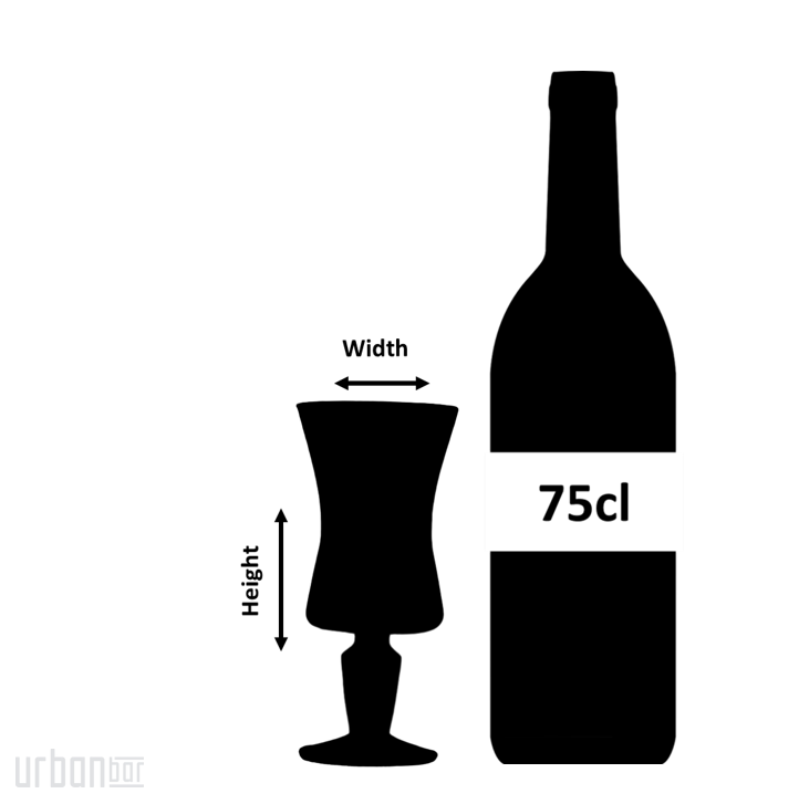 Vaso de café irlandés 21 cl