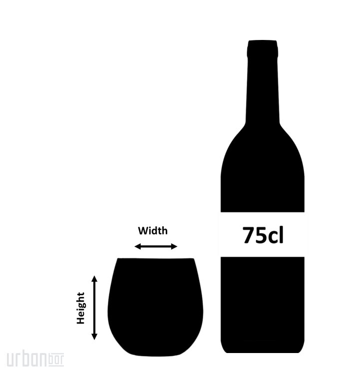 Vaso globo de ginebra de 47 cl