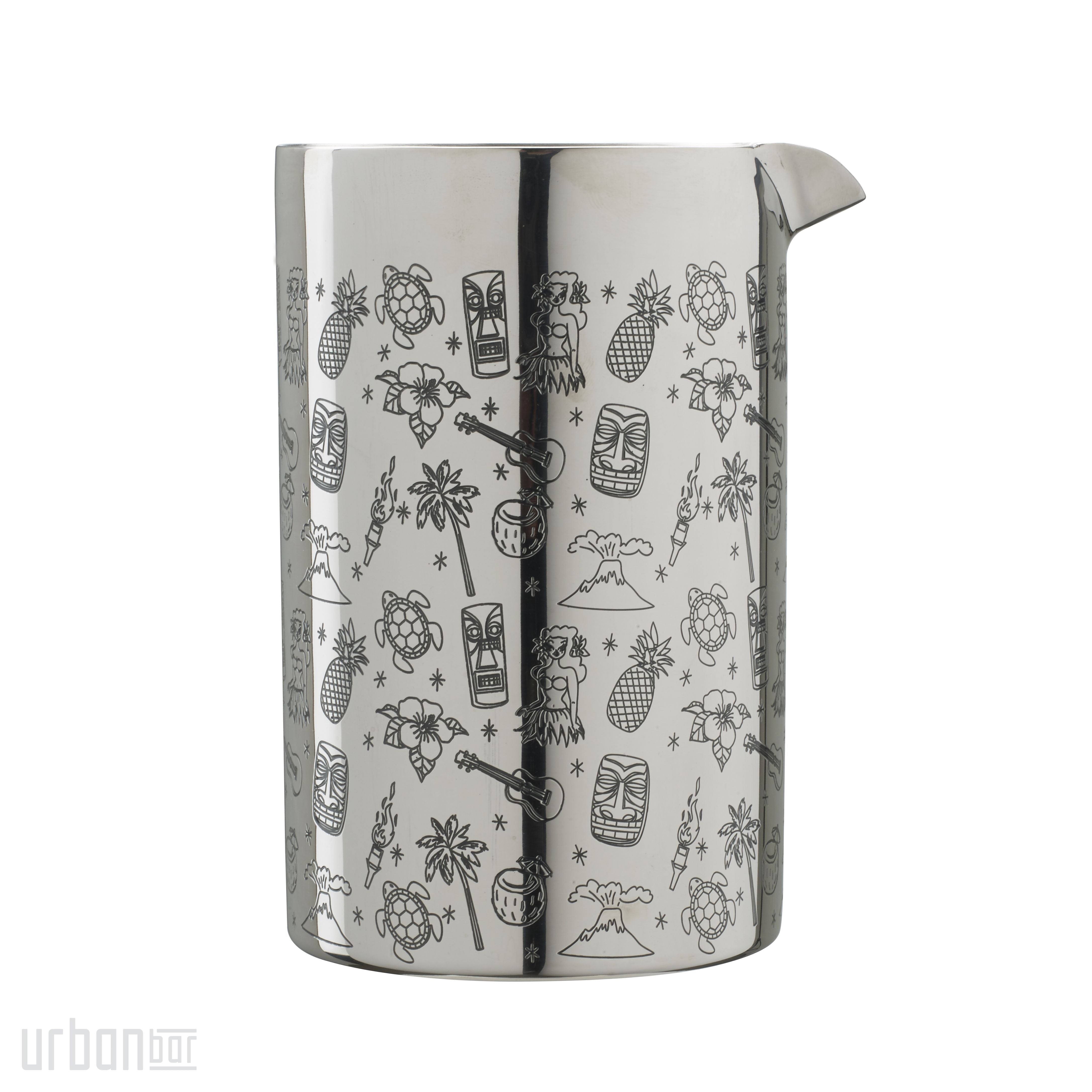 Double Walled Tiki Mixing Tin 70cl
