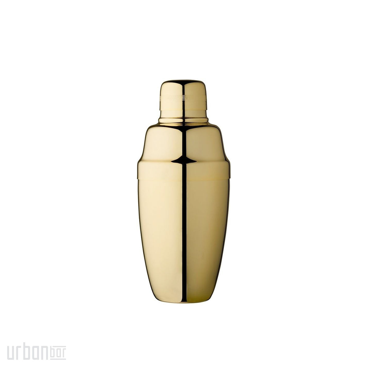 Coctelera AG bañada en oro de 50 cl
