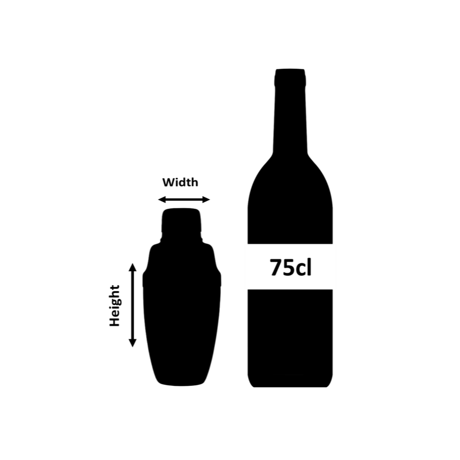 AG Shaker per cocktail placcato oro 50cl