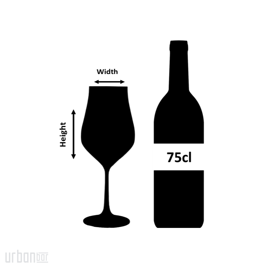 Grand verre à vin Gradara 45 cl
