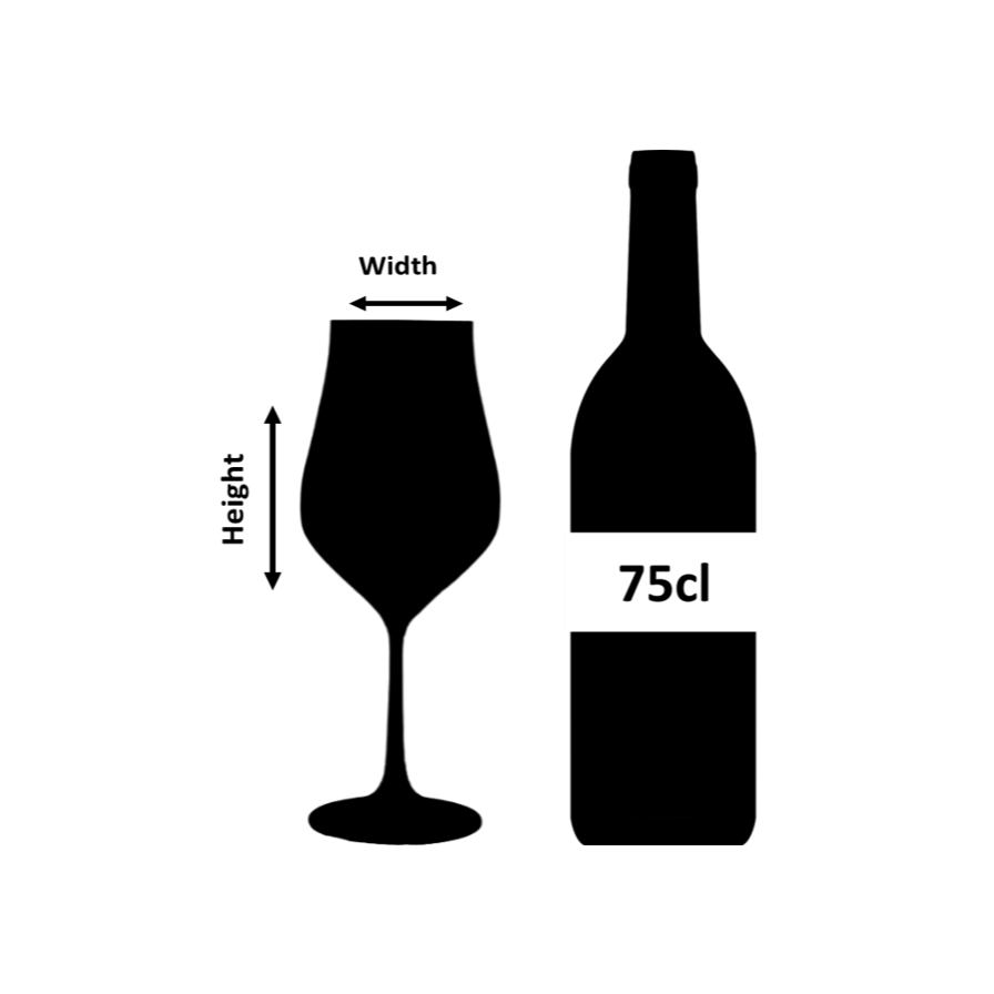 Bicchiere da vino grande Urbino 45cl