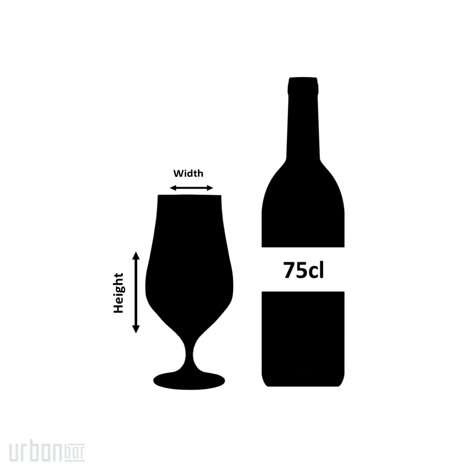 Vaso de cerveza Gradara 54 cl