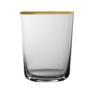 Fluet Double Old Fashioned Gold Rim Ultra Thin 45cl
