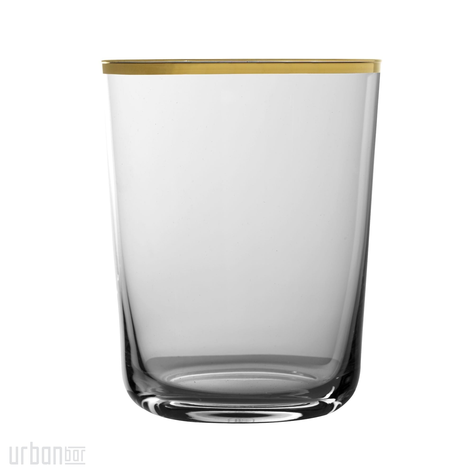 Flauta Doble Old Fashioned Borde Dorado 45cl