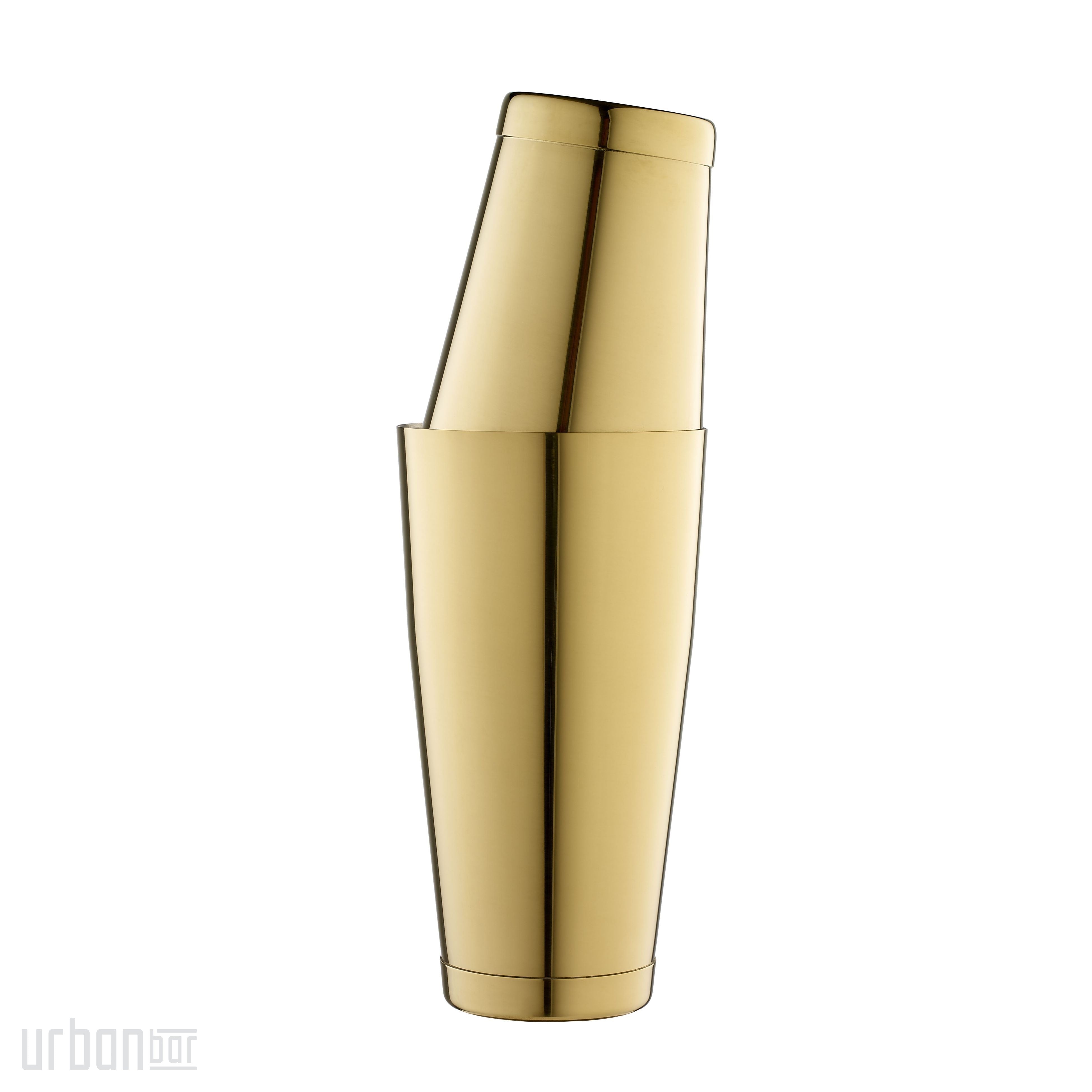 Yansheng Shaker tin-on-tin chapado en oro con peso 85cl