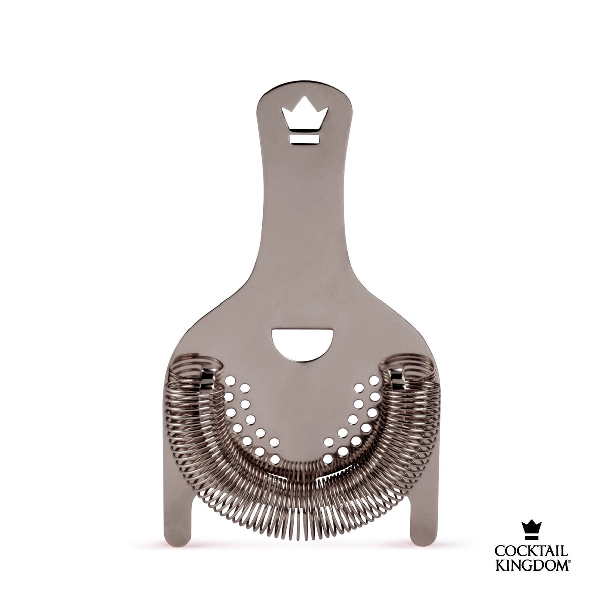 Koriko® 2-Zinken-Hawthorne-Strainer - Gunmetal-Schwarz