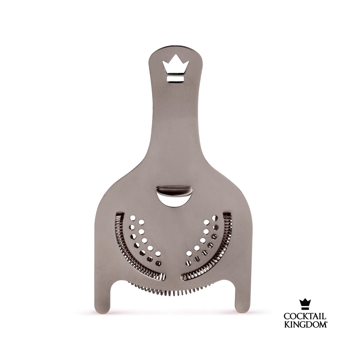 Koriko® 2-Zinken-Hawthorne-Strainer - Gunmetal-Schwarz
