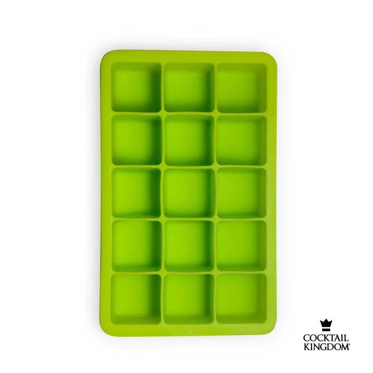 1.25in quadratische Eiswürfelform - Grün