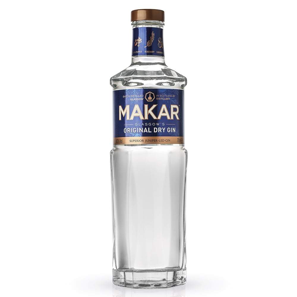Makar Glasgow’s Original Dry Gin - 70cl