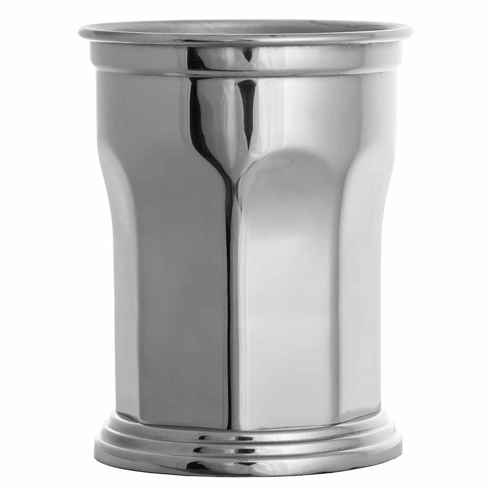 Octagonal Stainless Steel Julep Cup 39cl