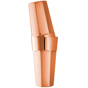 Octagonal Copper Tin-on-Tin Cocktail Shaker