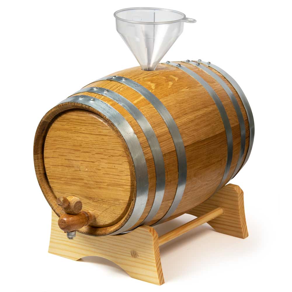 Oak Ageing Cocktail Barrel 3 Litre