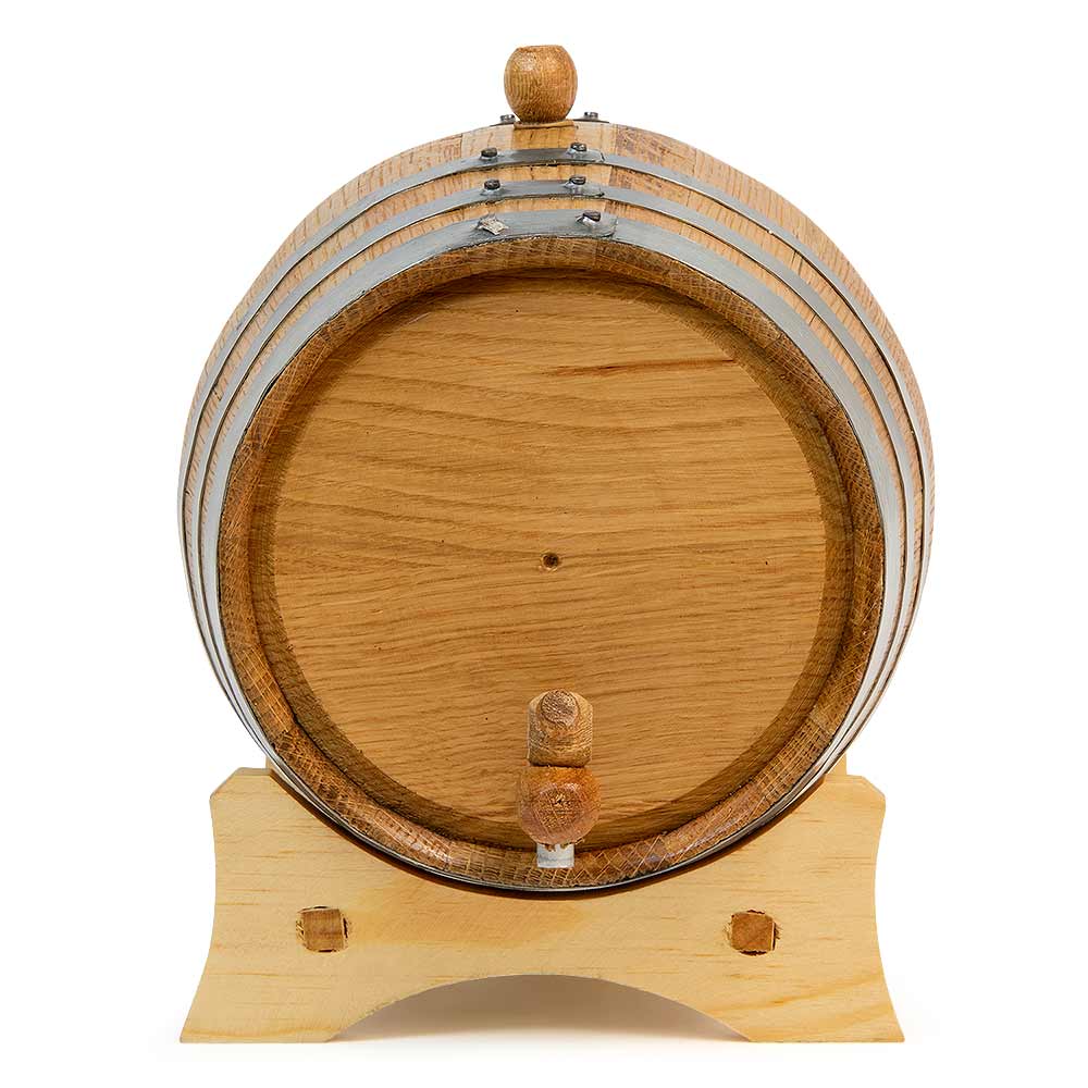 Oak Tabletop Ageing Cocktail Barrel 5 Litre