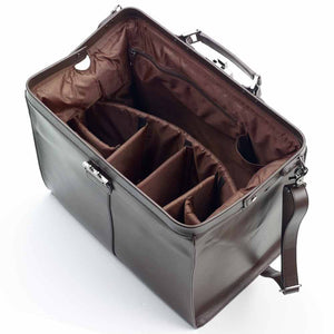 Leather Kit Bag (Brown)