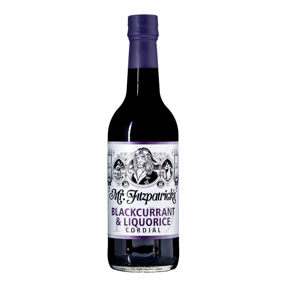 Mr. Fitzpatrick's Blackcurrant & Liquorice Cordial - 50cl